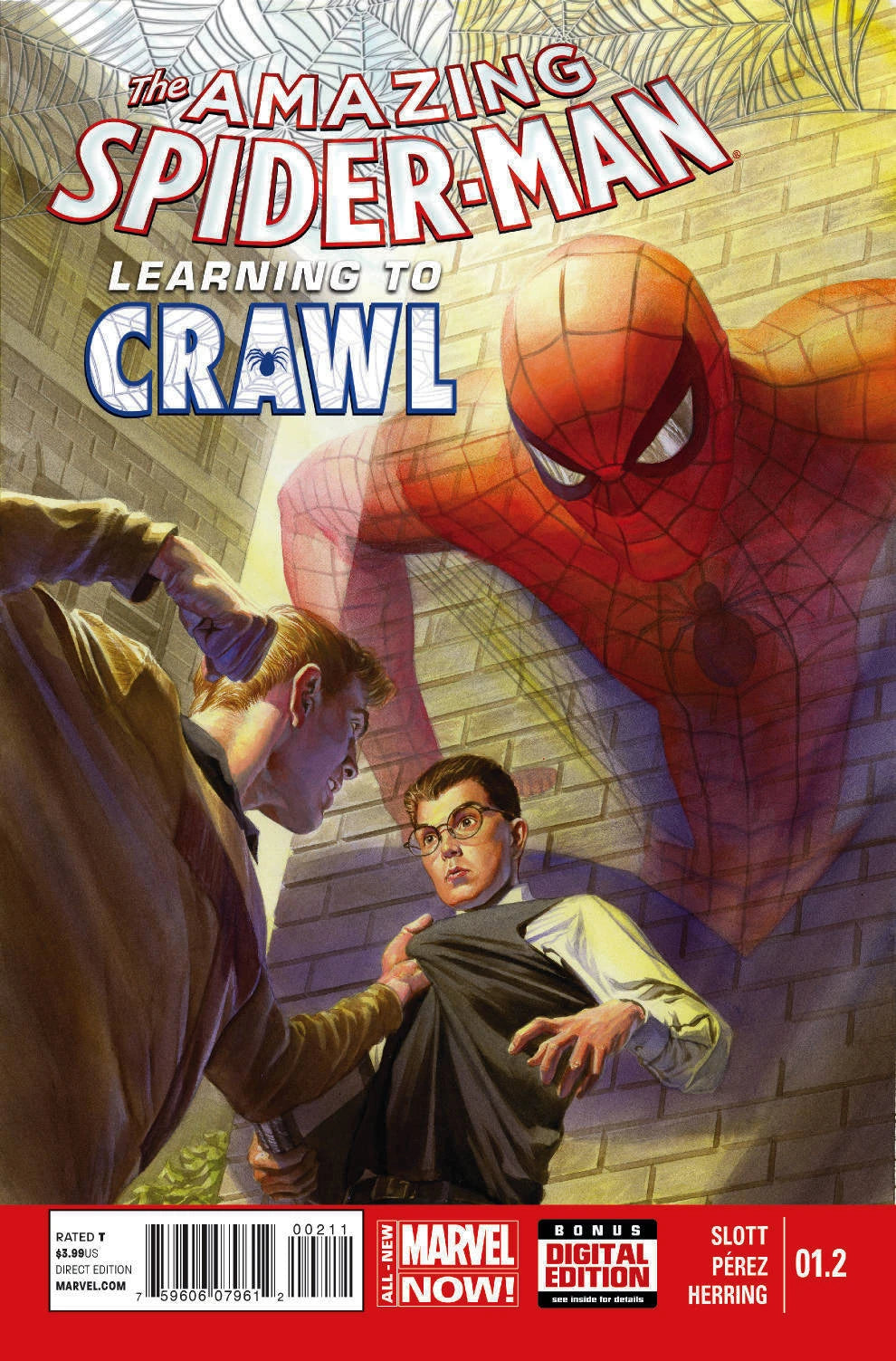 AMAZING SPIDER-MAN LEARNING TO CRAWL #1.2 | L.A. Mood Comics and Games