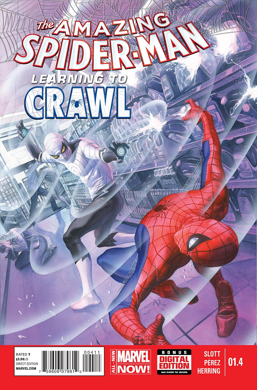 AMAZING SPIDER-MAN #1.4 LEARNING TO CRAWL | L.A. Mood Comics and Games