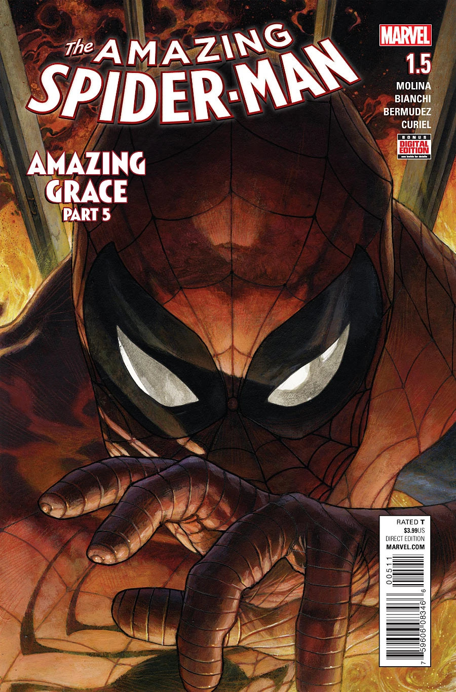 AMAZING SPIDER-MAN Amazing Grace 1.5 | L.A. Mood Comics and Games