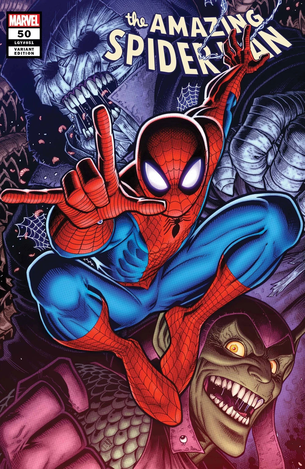 AMAZING SPIDER-MAN (VOL.5) #50 (851) Variant | L.A. Mood Comics and Games