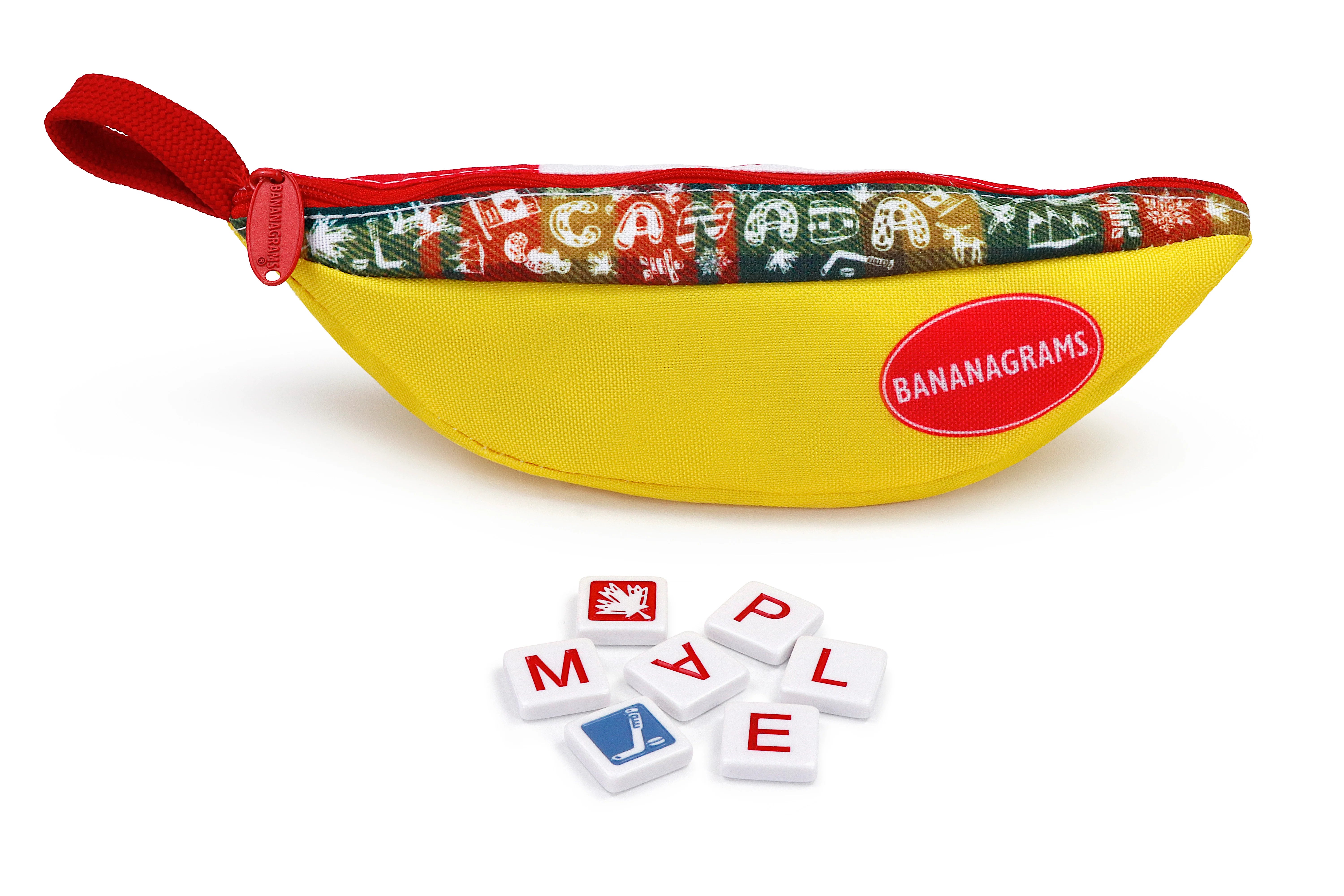 Bananagrams Classic w/ Bonus Canadian Tiles | L.A. Mood Comics and Games