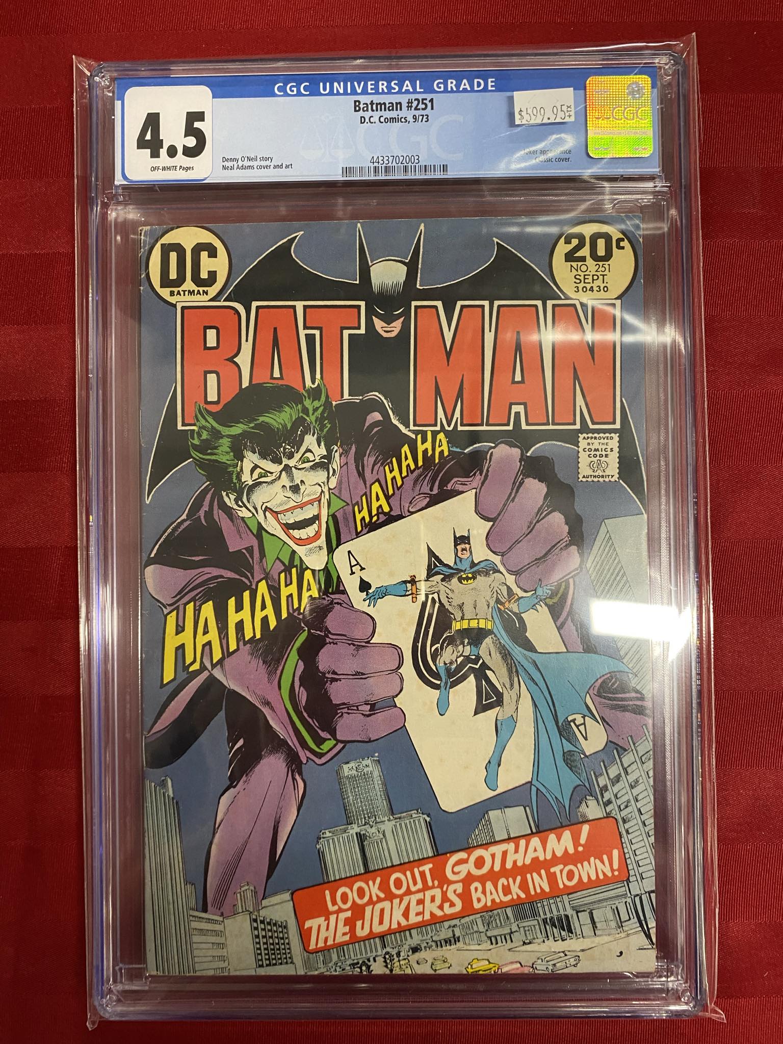 Batman #251 CGC 4.5 | L.A. Mood Comics and Games