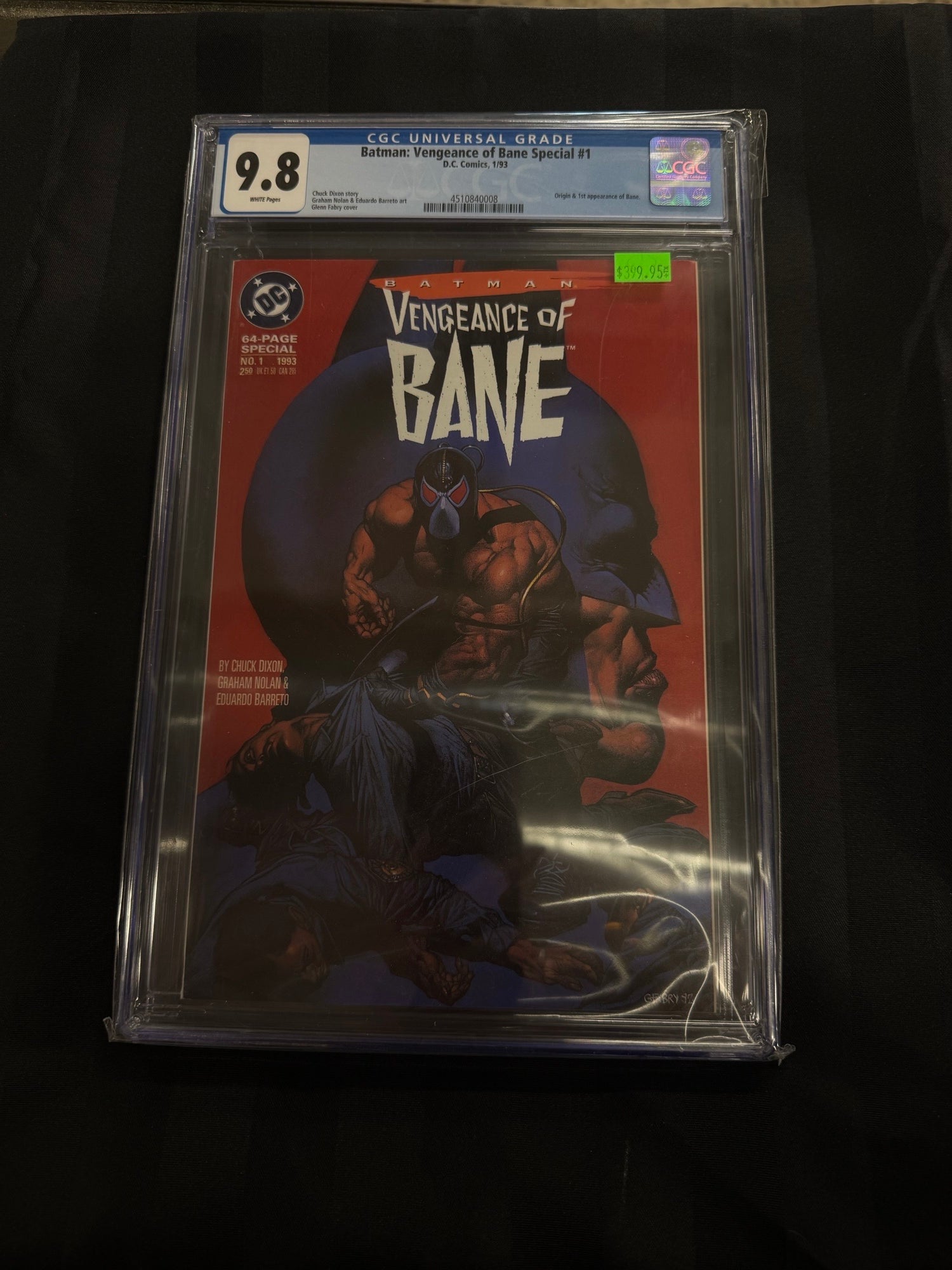 Batman: Vengeance of Bane Special #1 1993 CGC 9.8 | L.A. Mood Comics and Games