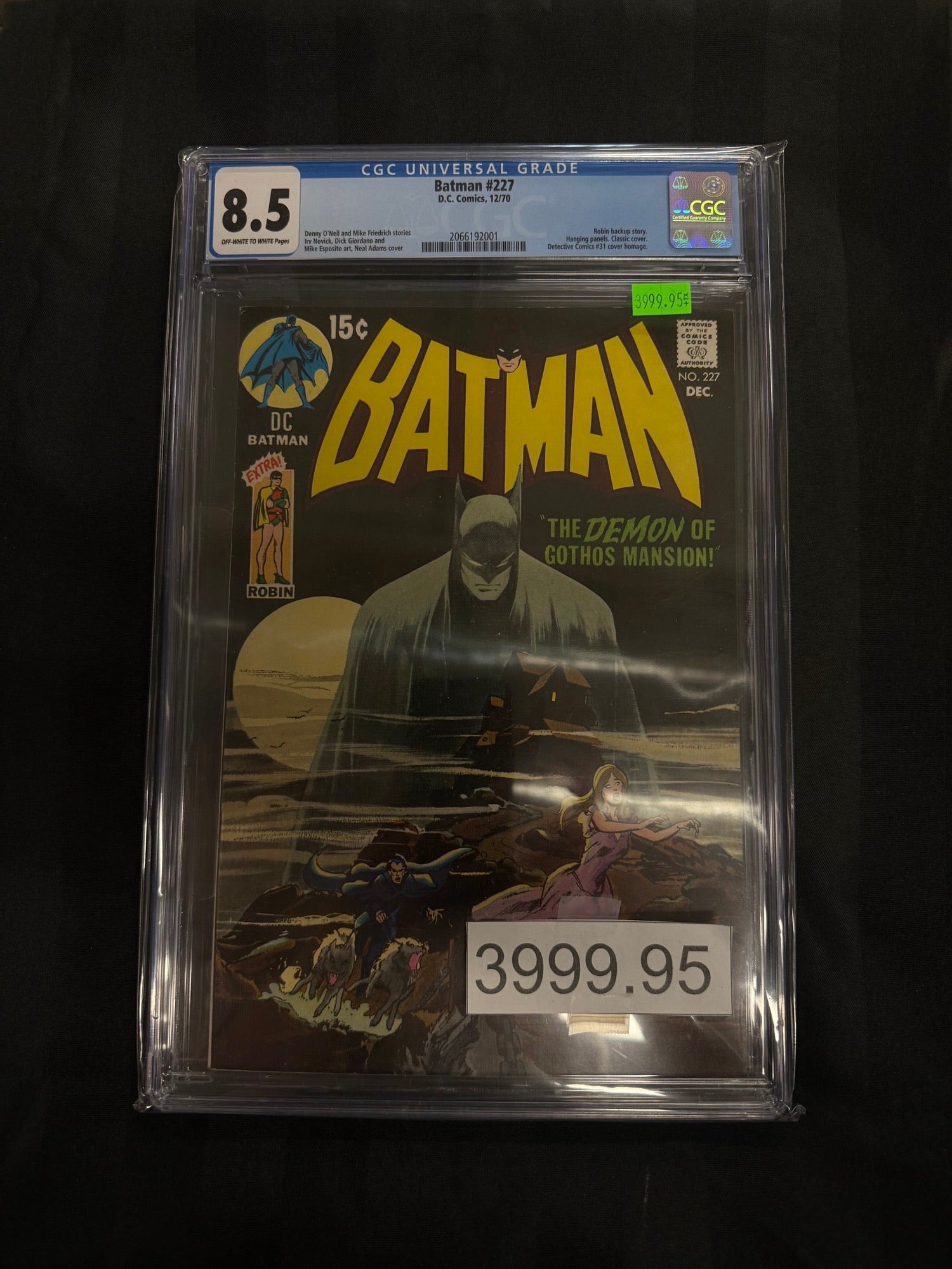 Batman #227 1970 CGC 8.5 | L.A. Mood Comics and Games