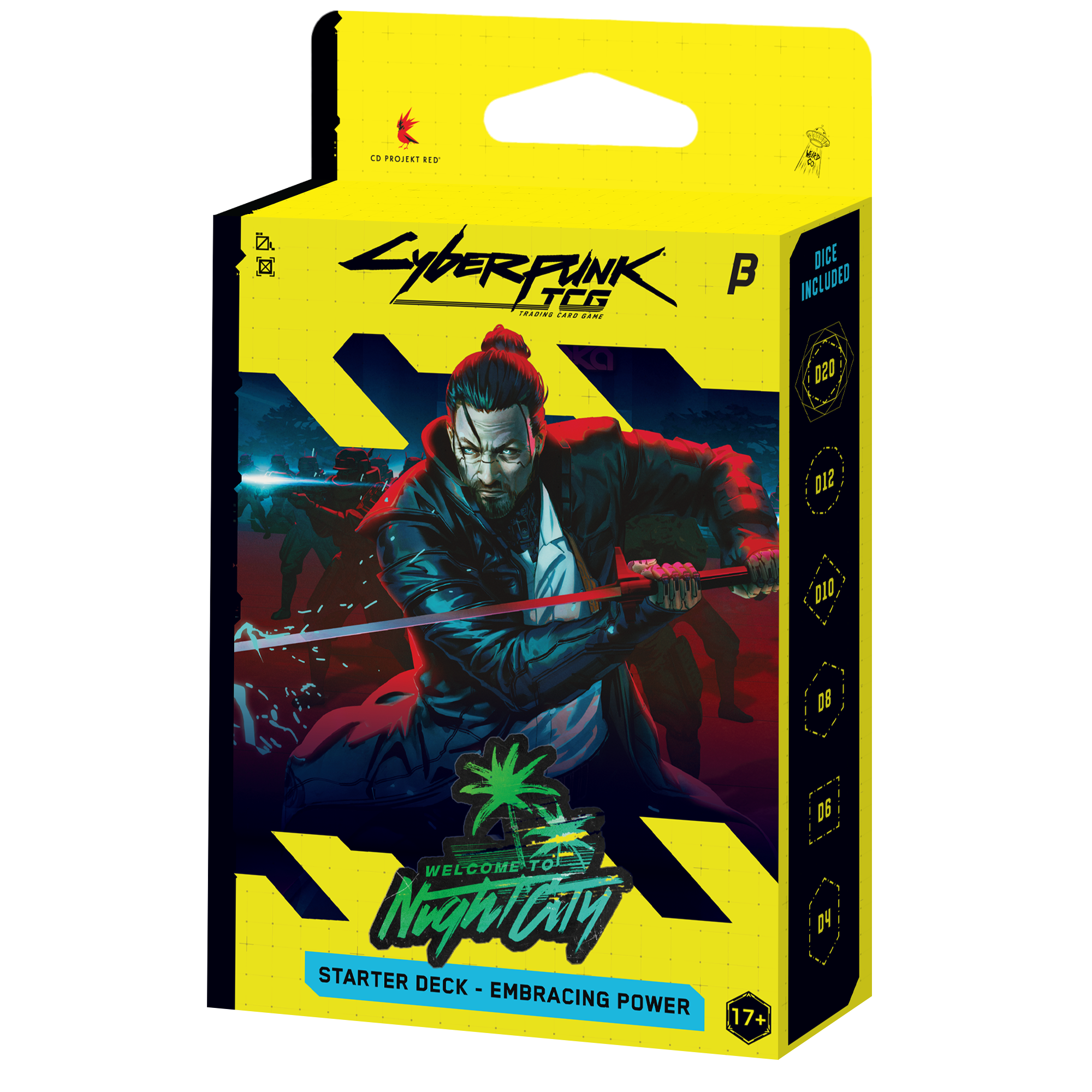 CYBERPUNK TCG: BETA STARTER EMBRACING POWER | L.A. Mood Comics and Games