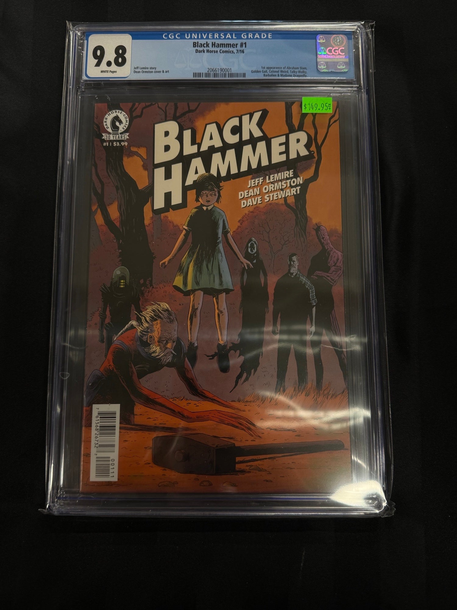 Black Hammer #1 2016 CGC 9.8 | L.A. Mood Comics and Games