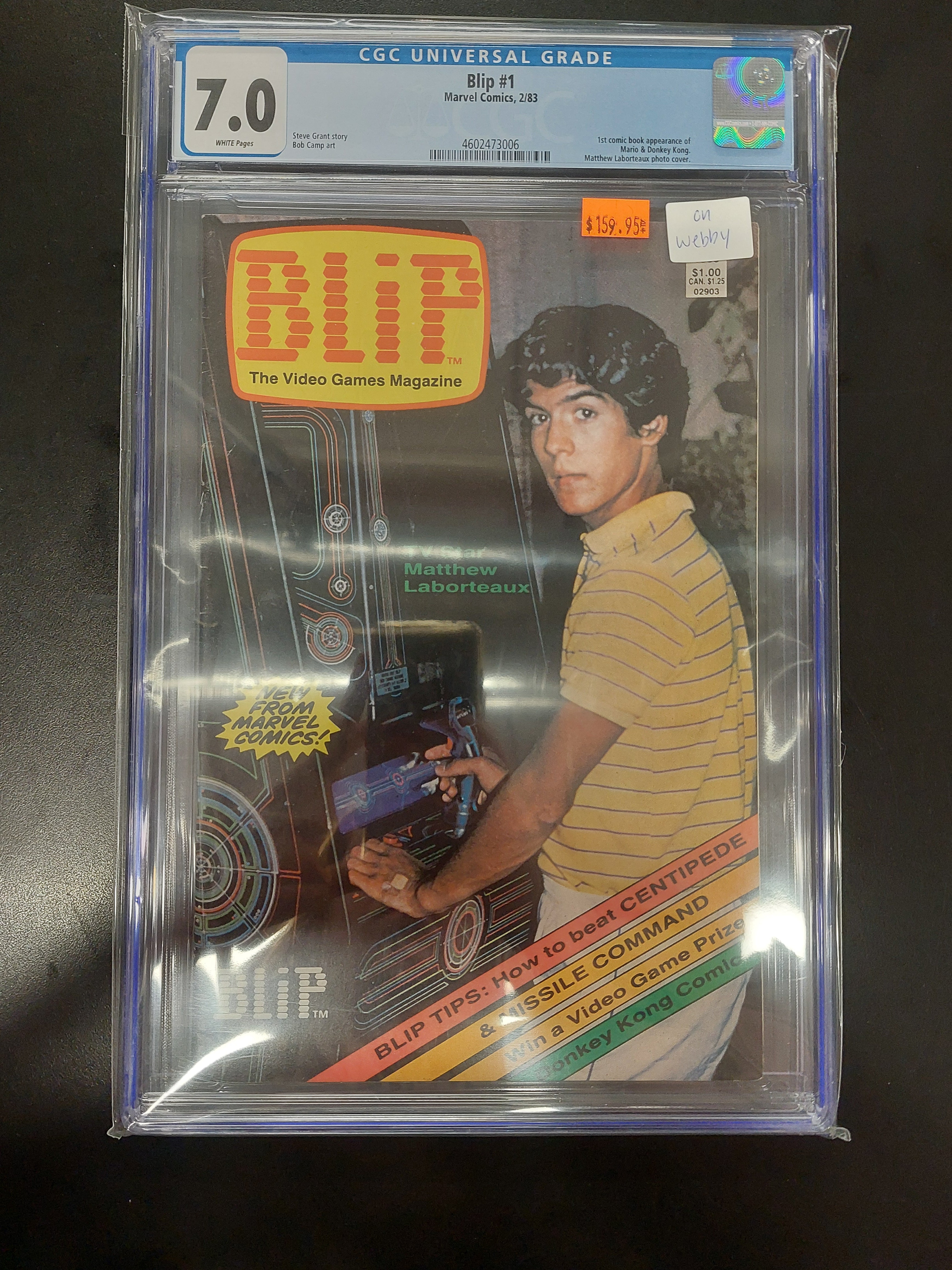 Blip #1 1983 CGC 7.0 | L.A. Mood Comics and Games