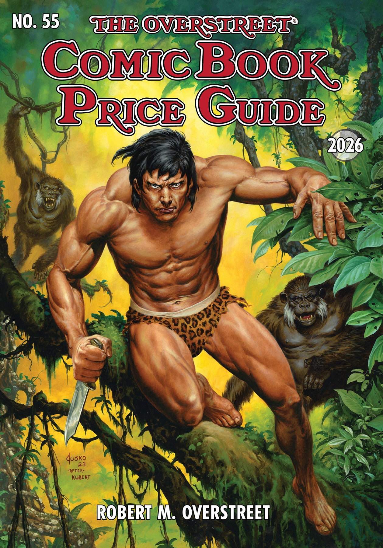 Overstreet Comic Book Price Guide #55 Tarzan Cover | L.A. Mood Comics and Games