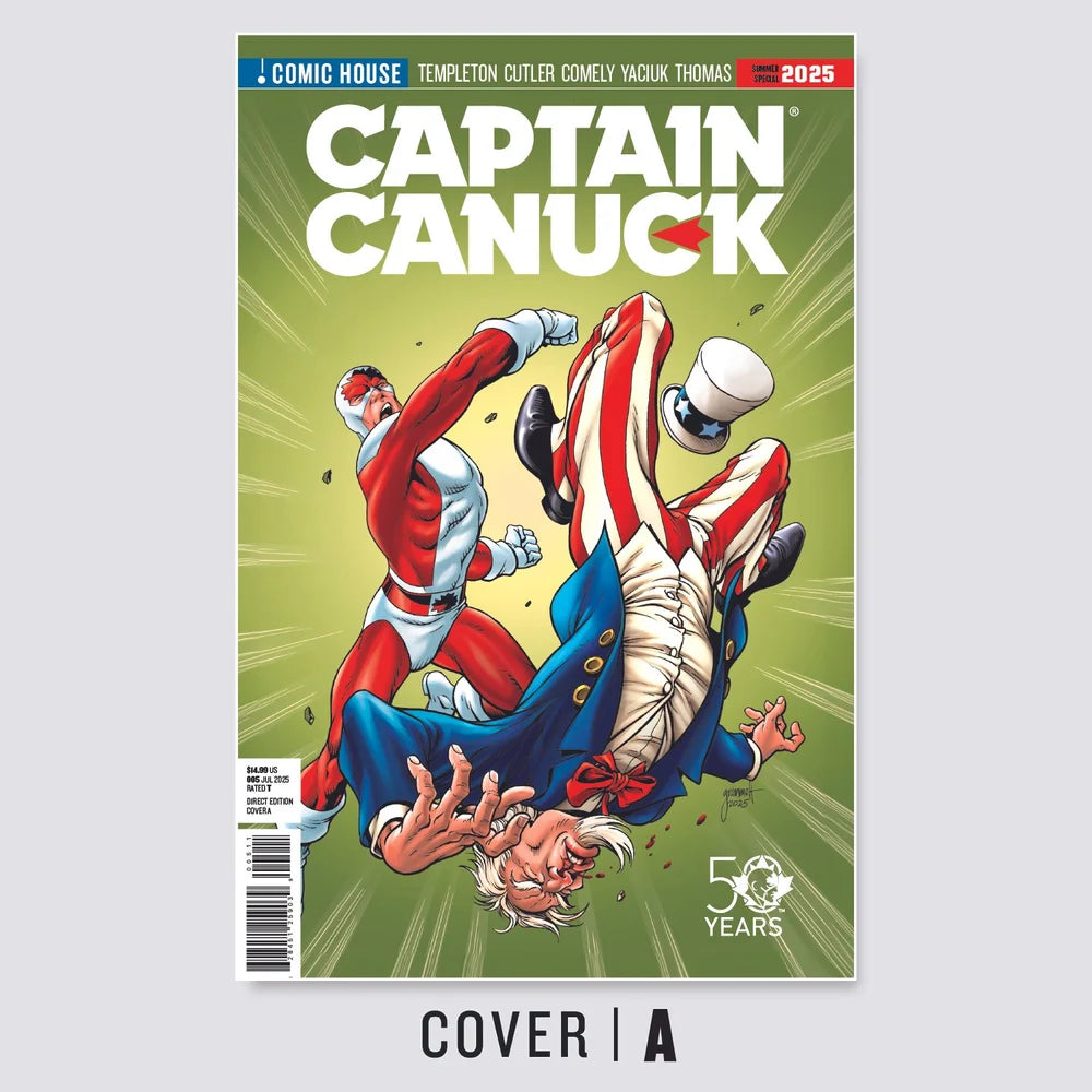 Captain Canuck Summer Special 2025 Cover B - Signed by Richard Comely | L.A. Mood Comics and Games