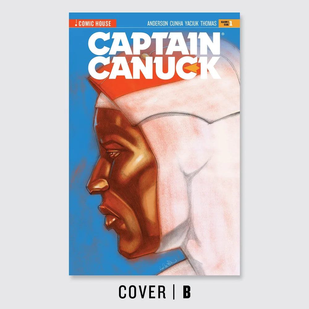 Captain Canuck Season 5 Issue 1 Cover B - Signed by Richard Comely | L.A. Mood Comics and Games