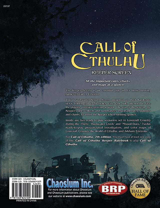 Call of Cthulhu: Keeper Screen Pack | L.A. Mood Comics and Games