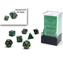 Mini Polyhedral 7pc Dice Set | L.A. Mood Comics and Games