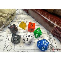 Chessex: Polyhedral Opaque™Dice Sets (7pc) | L.A. Mood Comics and Games