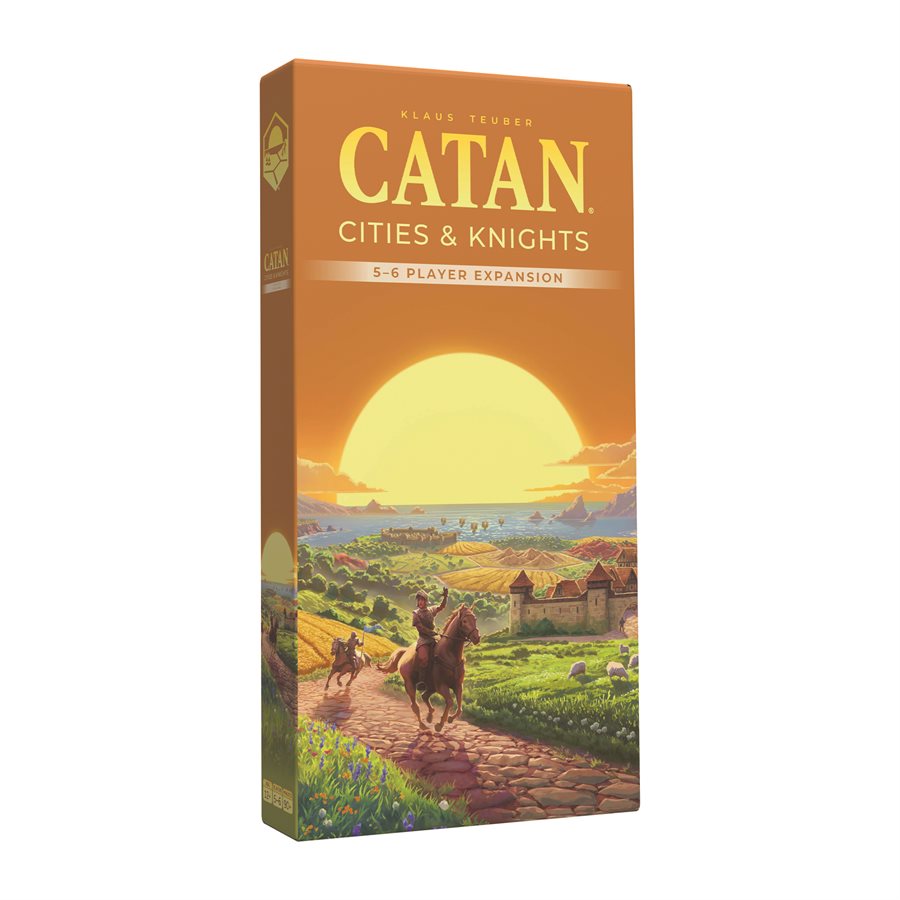 CATAN Exp: Cities & Knights 5-6 Players - 6th Edition | L.A. Mood Comics and Games