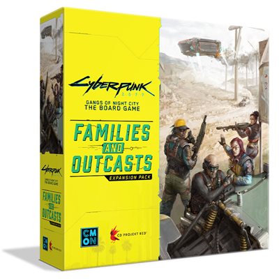 CYBERPUNK 2077 - GANGS OF THE NIGHT CITY: FAMILIES AND OUTCASTS | L.A. Mood Comics and Games