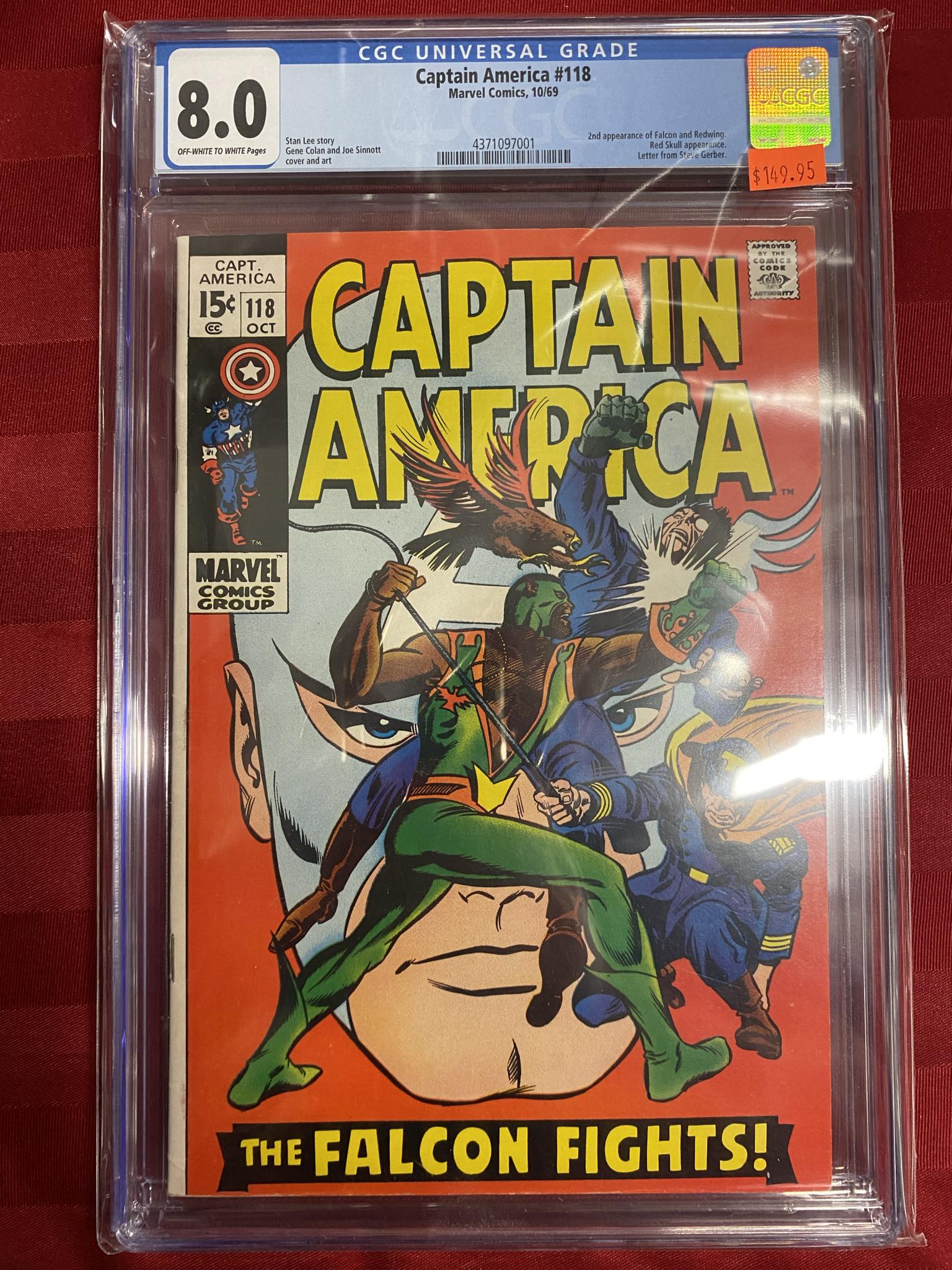 Captain America #118 CGC 8.0 | L.A. Mood Comics and Games