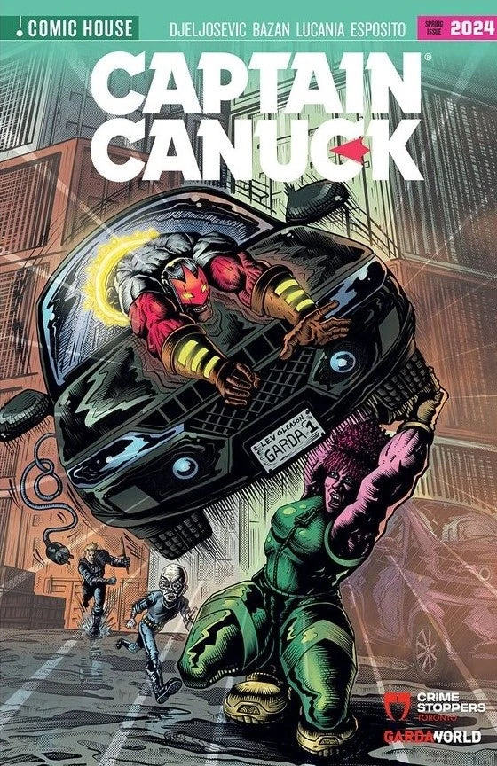 Captain Canuck Spring Issue 2024 Cover B - Signed by Richard Comely | L.A. Mood Comics and Games
