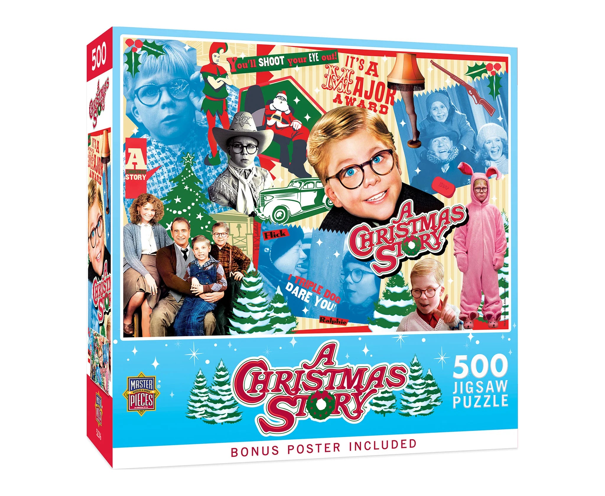 Puzzle 500pc Master Pieces A Christmas Story | L.A. Mood Comics and Games