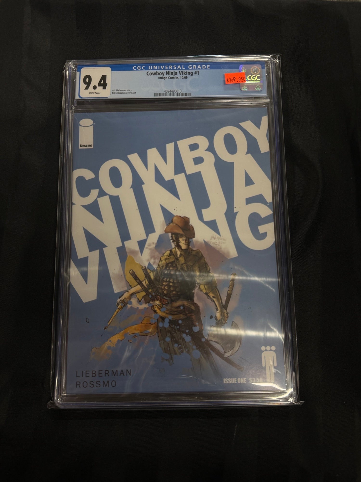 Cowboy Ninja Viking #1 2009 CGC 9.4 | L.A. Mood Comics and Games