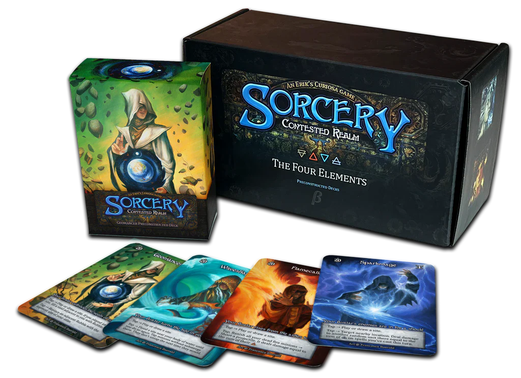 Sorcery: Contested Realm - The Four Elements Preconstructed Decks | L.A. Mood Comics and Games