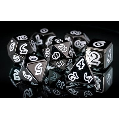 Metal Dice 7pc RPG Set - Lumina Ascendant | L.A. Mood Comics and Games