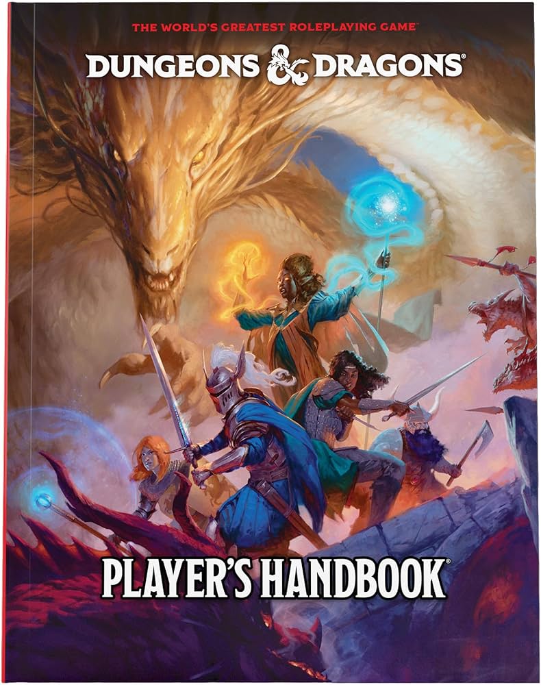 New 2024 Dungeons & Dragon's Player Handbook | L.A. Mood Comics and Games