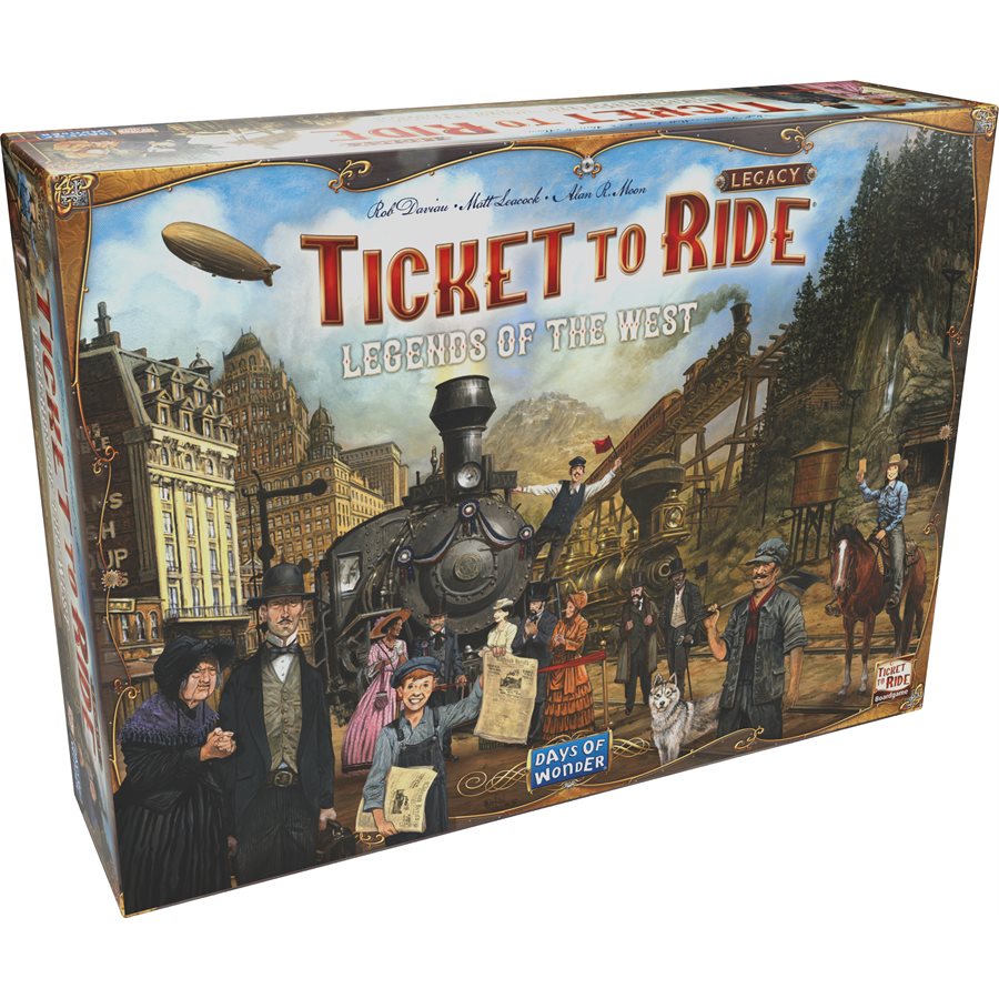 Ticket to Ride: Legends of the West | L.A. Mood Comics and Games