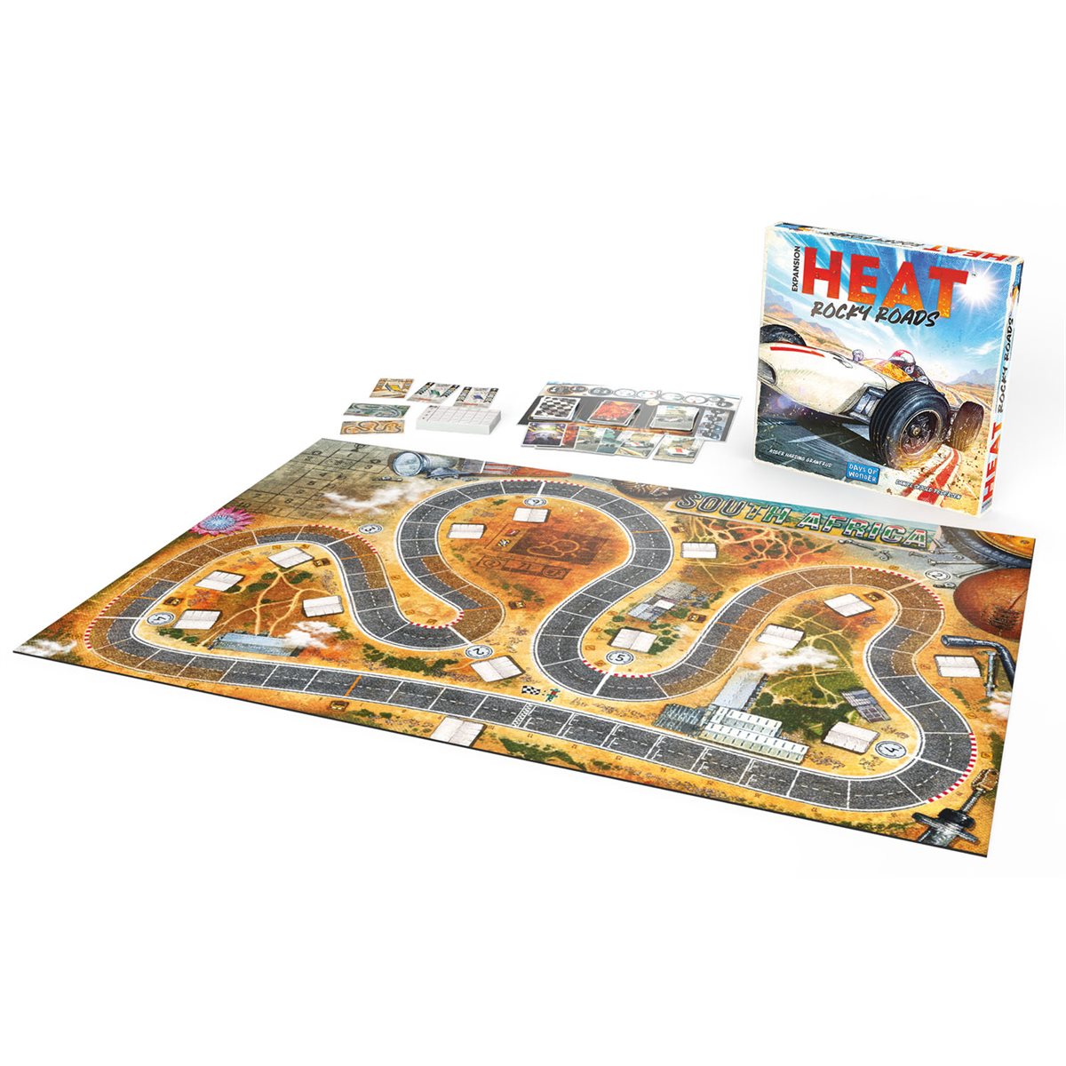 Heat  Pedal to the Metal - Rocky Roads | L.A. Mood Comics and Games