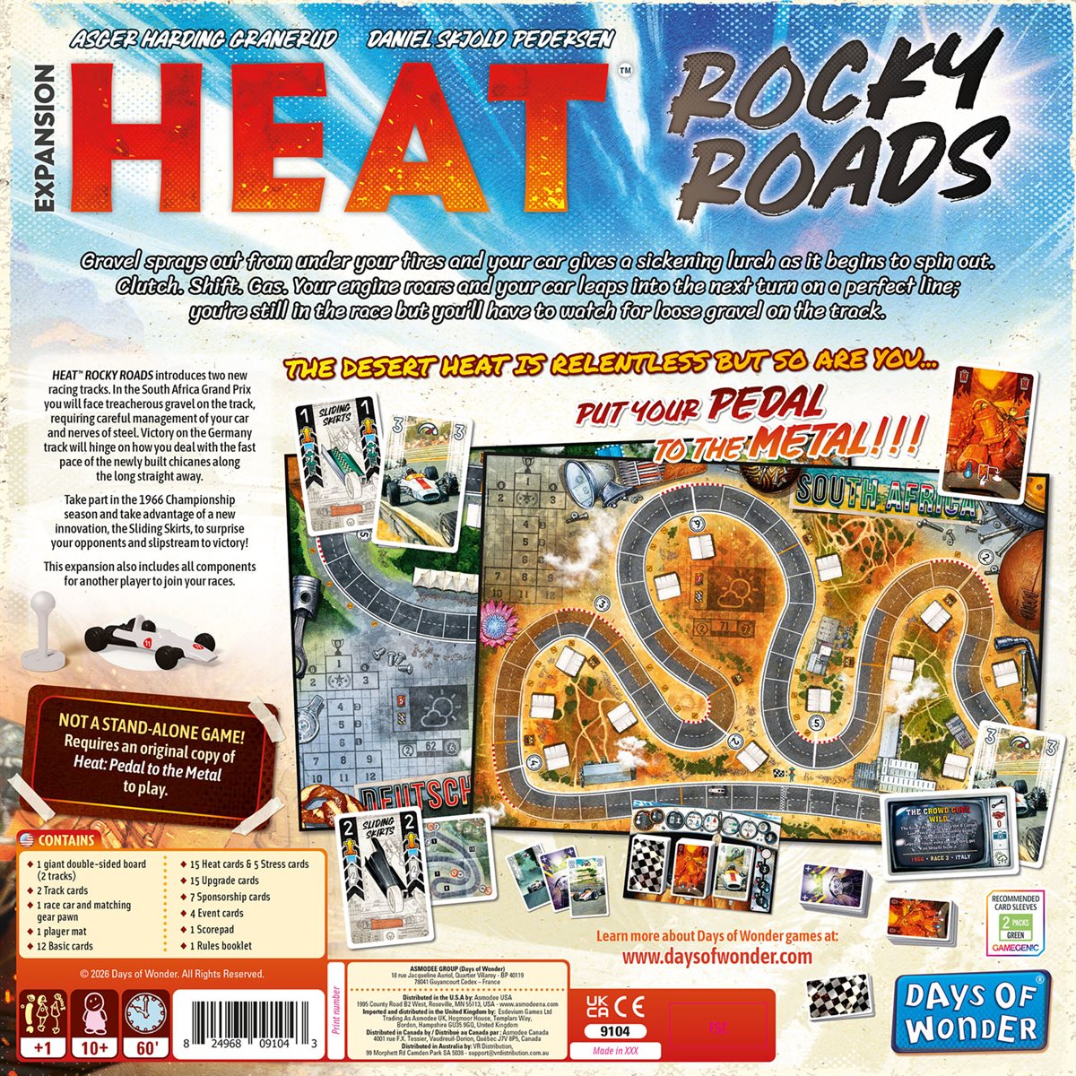 Heat  Pedal to the Metal - Rocky Roads | L.A. Mood Comics and Games