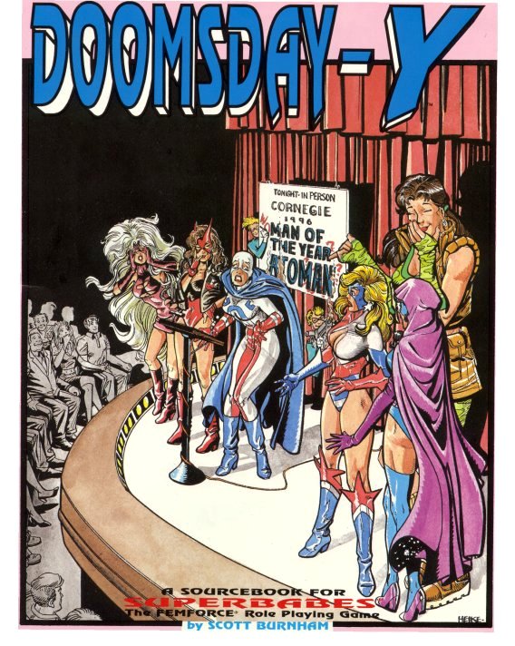 Superbabes - The Femforce RPG: Doomsday-Y (USED) | L.A. Mood Comics and Games