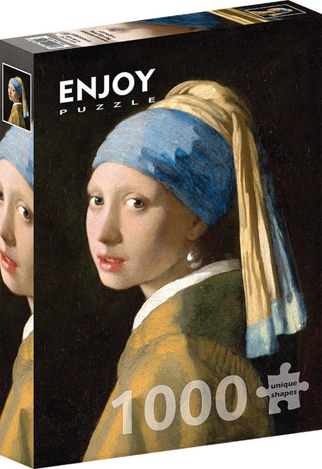 Vermeer: Girl with a Pearl Earring | 1000 Piece | L.A. Mood Comics and Games