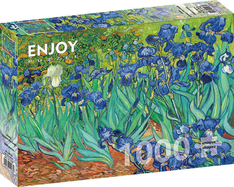 Puzzle: 1000 - Van Gogh Irises | L.A. Mood Comics and Games