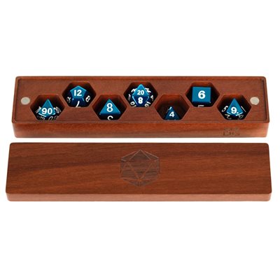 Premium Wood Dice Vault - Purple Heart (DICE NOT INCLUDED) | L.A. Mood Comics and Games