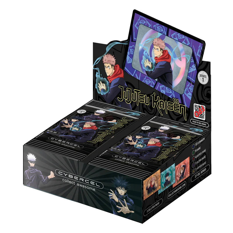 JUJUTSU KAISEN CYBERCEL TRADING CARD PACKS | L.A. Mood Comics and Games