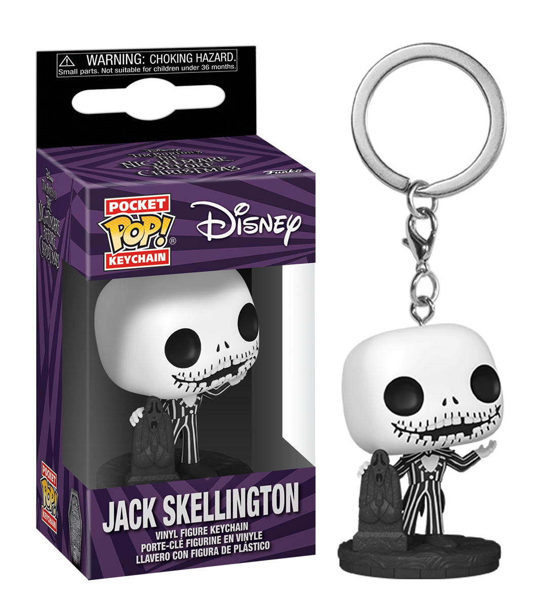 Nightmare Before Christmas POP Keychain Jack Skellington | L.A. Mood Comics and Games