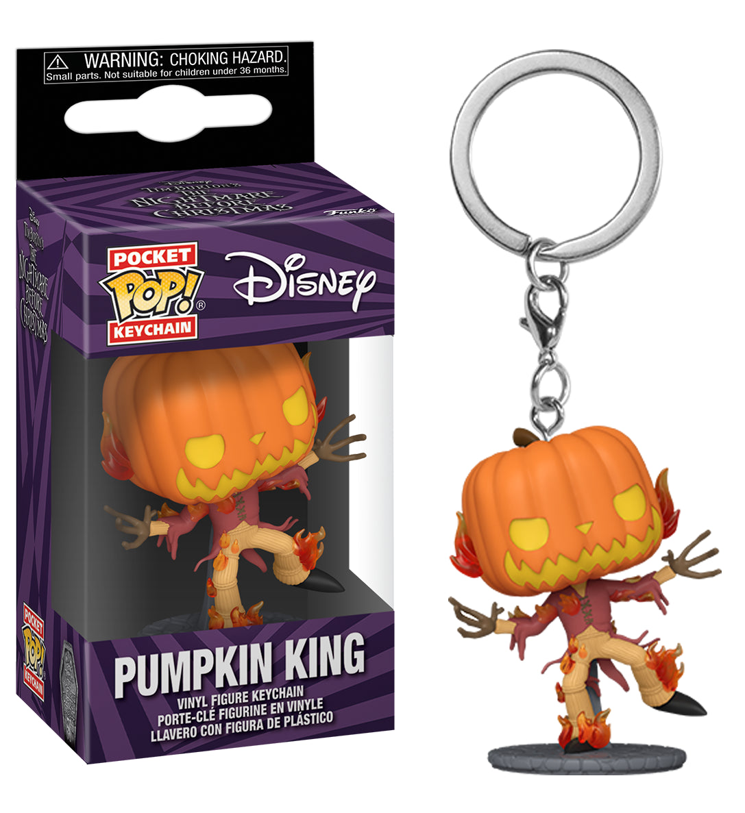 Nightmare Before Christmas POP Keychain Pumpkin King | L.A. Mood Comics and Games