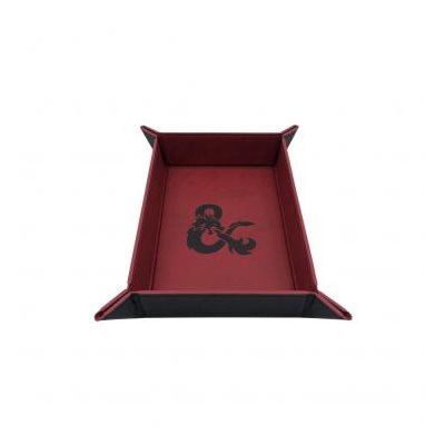 Dice Tray: Folding Dice Tray: Dungeons & Dragons: Black & Red | L.A. Mood Comics and Games