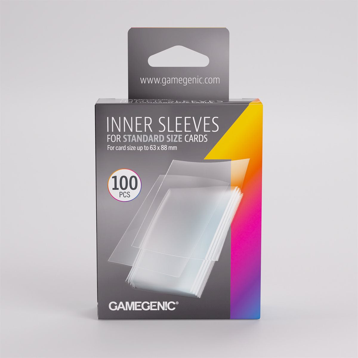 Sleeves: Gamegenic: Inner Sleeves (100) (ML) (Repackaging) | L.A. Mood Comics and Games