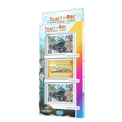 TICKET TO RIDE - EUROPE - ART SLEEVES | L.A. Mood Comics and Games