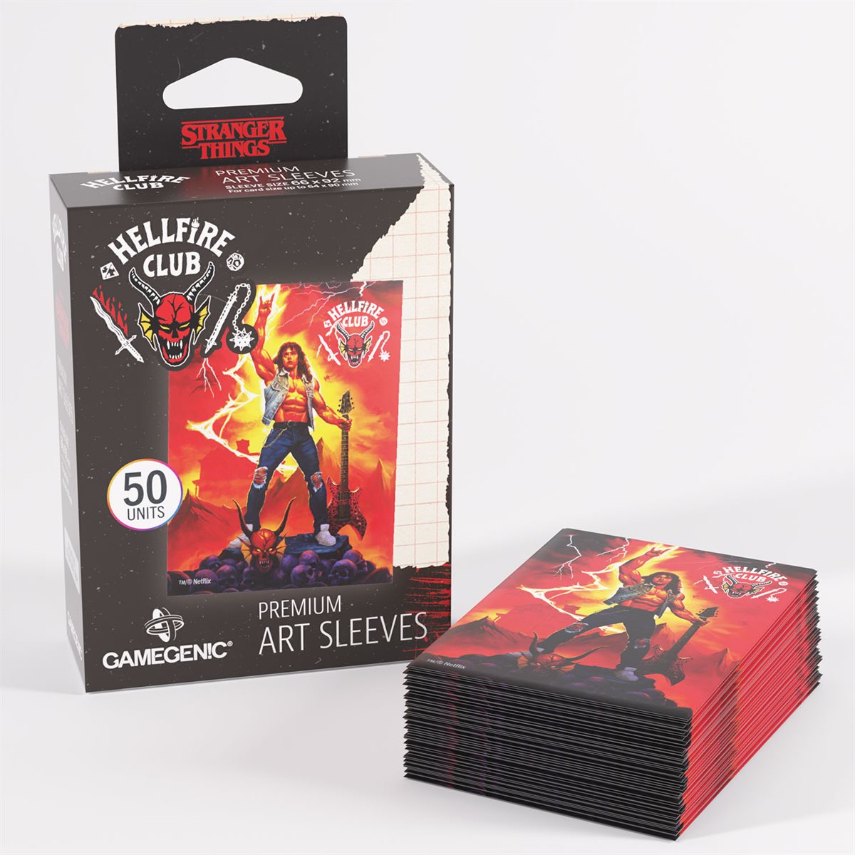Sleeves: Stranger Things: Hellfire Club: Art Sleeves: Eddie Munson | L.A. Mood Comics and Games
