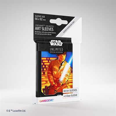 Star Wars Unlimited Art Sleeves: Luke Skywalker | L.A. Mood Comics and Games