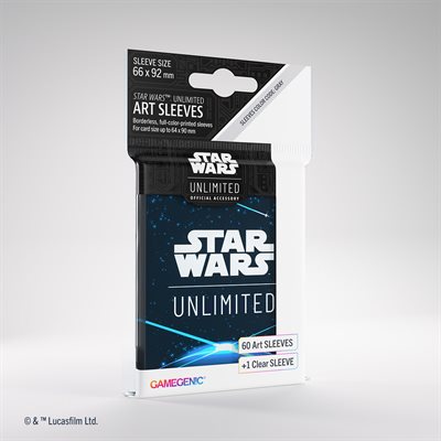 Star Wars Unlimited Art Sleeves: Space Blue | L.A. Mood Comics and Games