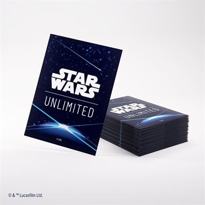 Star Wars Unlimited: Double Sleeving Pack - Space Blue | L.A. Mood Comics and Games