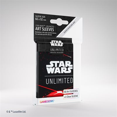 Star Wars Unlimited Art Sleeves: Space Red | L.A. Mood Comics and Games
