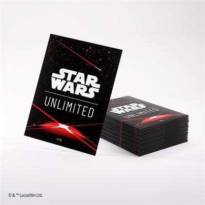 Star Wars Unlimited: Double Sleeving Pack - Space Red | L.A. Mood Comics and Games