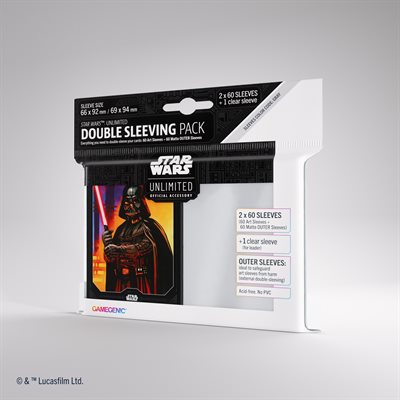 Star Wars Unlimited: Double Sleeving Pack -Darth Vader | L.A. Mood Comics and Games