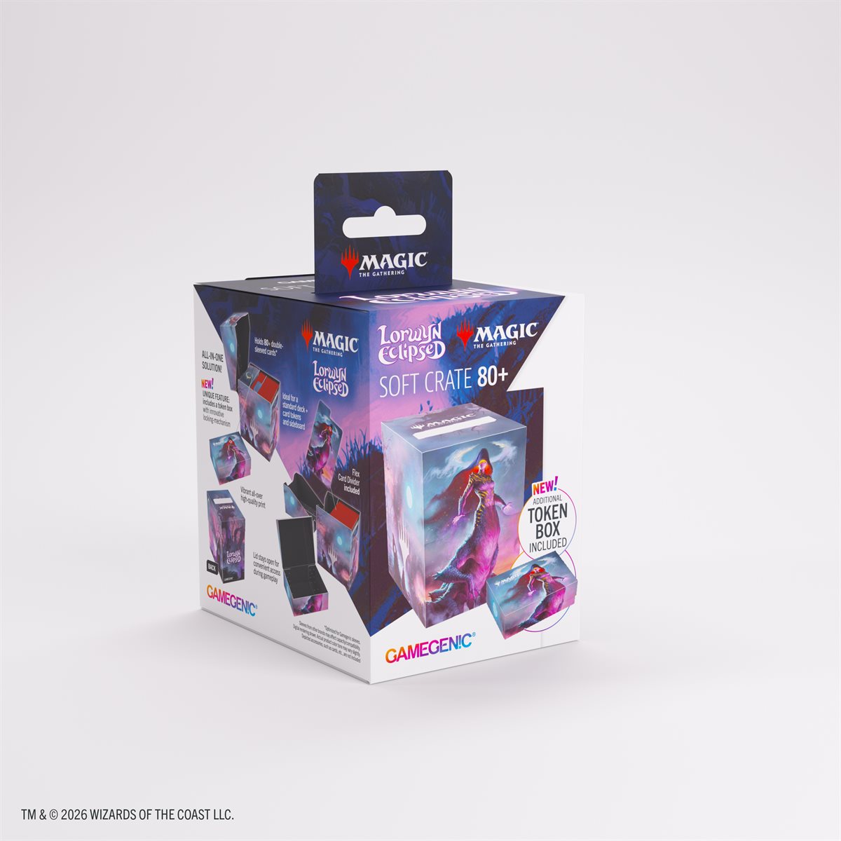 Deck Box: Magic: The Gathering - Lorwyn Eclipsed: Soft Crate: Moonshadow | L.A. Mood Comics and Games