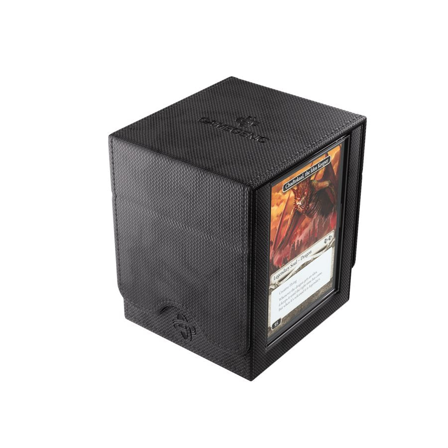 Deck Box: Squire Plus XL: Black (100 ct) | L.A. Mood Comics and Games