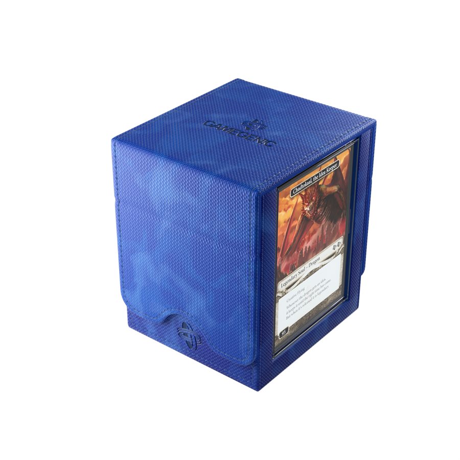 Deck Box: Squire Plus XL: Blue (100 ct) | L.A. Mood Comics and Games