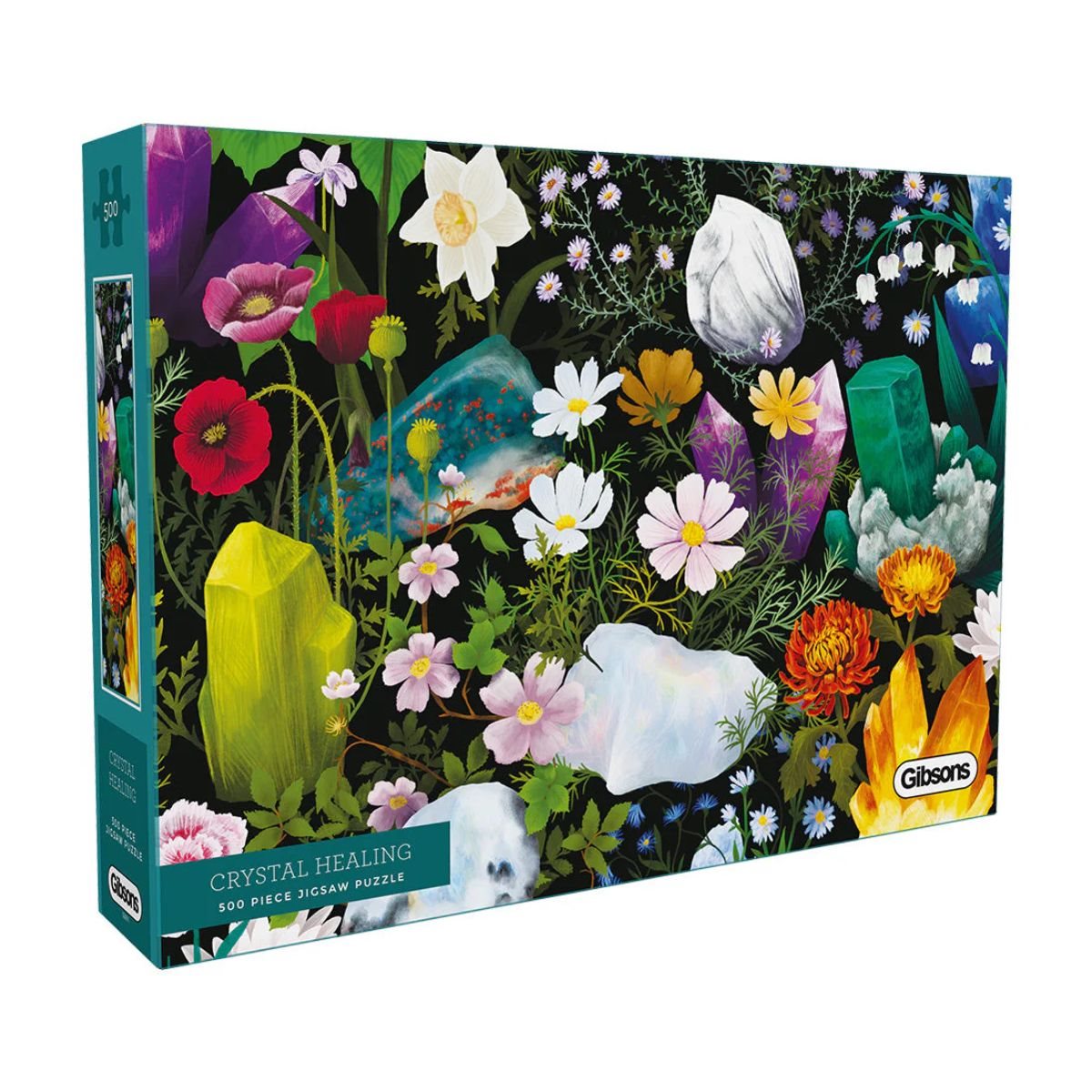 Puzzle - 500 pcs - Crystal Healing | L.A. Mood Comics and Games
